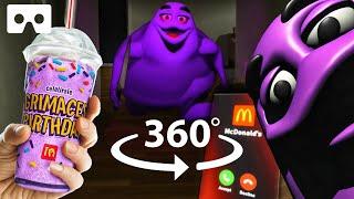 360° GRIMACE SHAKE HORROR in VR