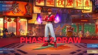 KOF Skin draw |Phase 2| in 2 Account |Free tokens + 112 Dias| Won so many Skins| Luck?