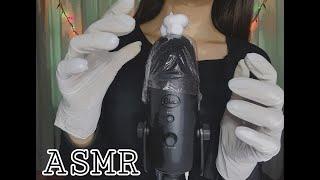 ASMR | SONIDOS RELAJANTES | PLÁSTICO, ESPUMA, GUANTES Y BROCHA