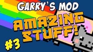 Garrys Mod - Amazing Stuff Part 3 - Destroy Nyan Cat