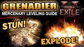 PATH of EXILE 2: The Mercenary Grenadier Campaign Leveling Guide - A Build for Any Beginner Merc