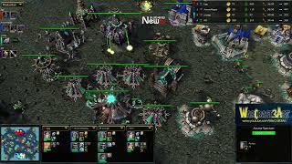 Happy(UD)(Red) TH000(HU)(Red) vs eer0(UD) Infi(HU) - Warcraft 3: Classic - RN7818