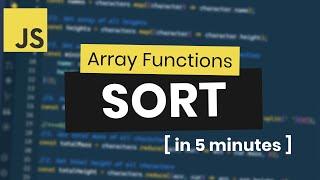 JavaScript Array Sort Method Practice in 5 Minutes