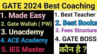 GATE 2024 Best Coaching कौन सा है ? Made Easy or Physics Wallah or Unacdemy or Ace Academy ?