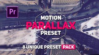 Motion Parallax Preset | Free Premiere Pro Effects | Premiere Pro Transitions