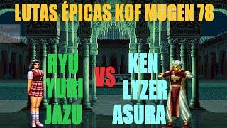 LUTAS ÉPICAS KOF MUGEN 78 #combates #combos #kof