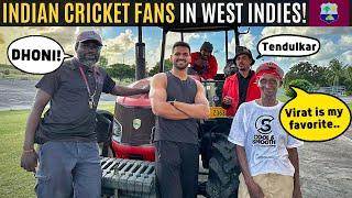 Visiting Cricket Stadium in WEST INDIES! Favourite Indian Cricketer? 