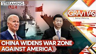 China Widens War Zone Against America | Chinese Warships Spotted Near Alaska | Gravitas LIVE | WION