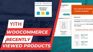 YITH WooCommerce Recently Viewed Products Plugin Tutorial