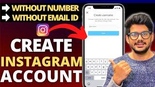 How To Create Instagram Account Without Phone Number or Email? | Fake Instagram Account