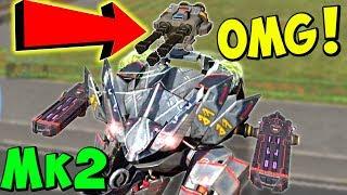 MAX AVENGER FENRIR IS AWESOME! War Robots Mk2 Gameplay WR