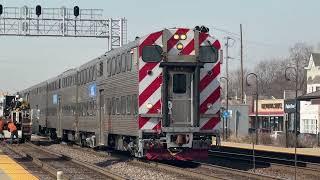 Metra Racetrack Express Trains at Berwyn Station | Metra | Chicago