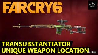 Far Cry 6 Transubstantiator Unique Weapon Location - True Yaran Academy in Cielo Gardens