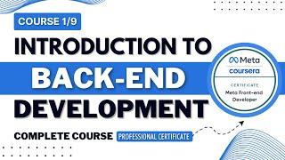 Introduction to Back End Development | Back End Development FULL COURSE | BackEnd Developer TUTORIAL