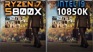 Ryzen 7 5800X vs Intel i9 10850K Benchmarks – 15 Tests 