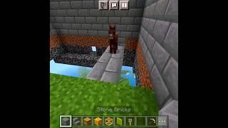 Minecraft saving baby mule #shorts