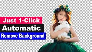 1 Click Automatic Background Remove Hidden Technology in Photoshop