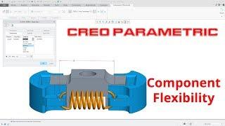 Creo Parametric - Component Flexibility | Tutorial