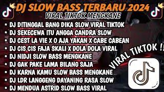 DJ SLOW BASS TERBARU 2024DJ DITINGGAL BANG DIKA SOUND VIRAL TIKTOK  REMIX FULL ALBUM TERBARU 2024