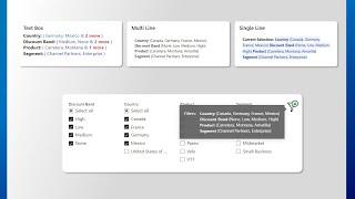 Top 5 ways to show ACTIVE FILTERS in Power BI