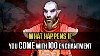 Skyrim ٠ What Happens If You Come To Neloth With 100 Enchantment