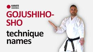 Kata GOJUSHIHO-SHO | Step by step