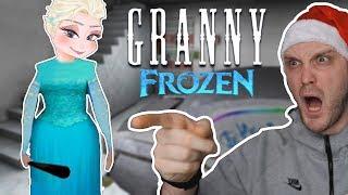 LUDA BABA JE POSTALA ELSA IZ FROZEN! Granny igrica