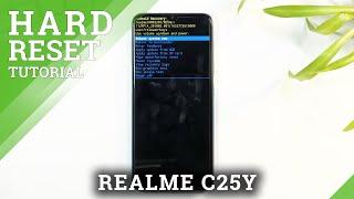 How to Hard Reset REALME C25Y - Factory Reset by Recovery Mode | Wipe Data