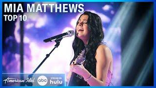 Mia Matthews Keeps It Country With "Over You" by Miranda Lambert - American Idol 2024