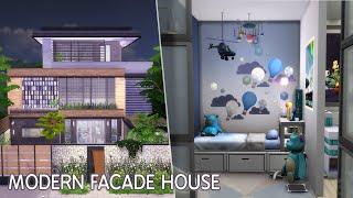 Big Family Modern Home | Newcrest | The Sims 4 | No CC | Stop Motion Build
