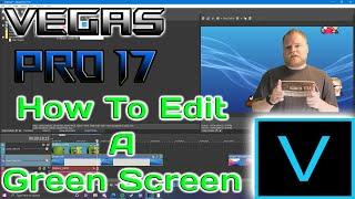 Vegas Pro 17 Tutorial | How To Edit a Green Screen!