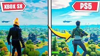 PS5 & XBOX Series X in Fortnite  Welche NEUE KONSOLE ist BESSER? | 4K