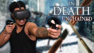 The Greatest Bow & Arrow VR Player Alive | In Death Gameplay (Oculus Quest)