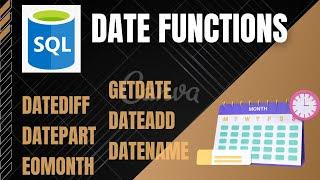 SQL tutorial | Date Functions | Difference between DATEDIFF and DATEADD