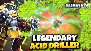 Legendary Acid Driller Destroys Hazard 5 Salt Pits | Deep Rock Galactic: Survivor Gameplay