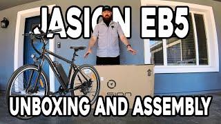 Jasion EB5 E-Bike Unboxing and Assembly