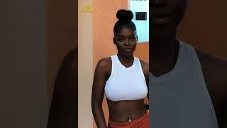 Slim Ebony Haitian Teen Beauty Katherine Michel Dancing