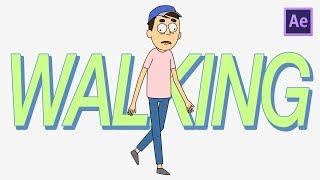 Walking (Using Hold Keyframes) | How To Animate