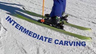 Carving for the intermediate advanced skier