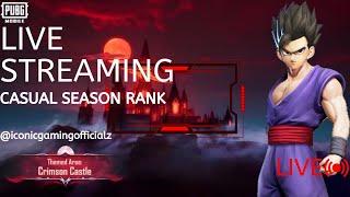 PUBG MOBILE 3.4 UPDATE | CASUAL SEASON | LIVE STREAMING