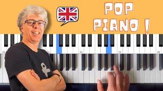 Learn to play Piano - Video Course at Udemy -  "Easy Pop Piano" - New: With downloadable Playalongs!