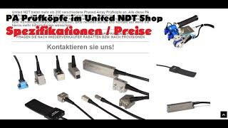 Phased Array Prüfköpfe - Erklärungen und Preise im United NDT Shop