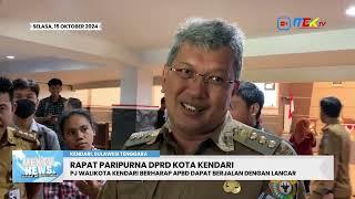 Hadiri Rapat Paripurna DPRD Kota Kendari, Muhammad Yusup Menekankan Pentingnya Insfastruktur APBD