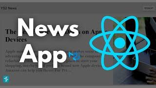 React js project | News App | React website