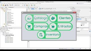 Java NetBeans: create custom main menu / como crear un menu principal personalizado