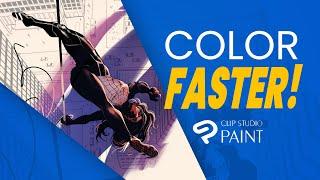 How to Color Faster in Clip Studio Paint