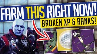 Destiny 2 | FARM THIS RIGHT NOW! - Broken XP, Easy Exotics, Chivalric Fire Sword & More! - Season 23