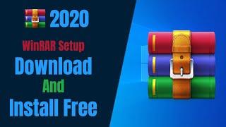 How To Download And Install WinRAR For PC | Supported All Windows | 2020 