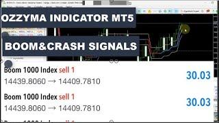OzzyMA Indicator MT5 Boom Crash Signals Free Download