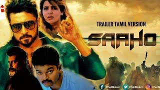 SAAHO TRAILER  Suriya Version | Samantha | Vijay | Ajith | Vikram | Dhanush | From SamuvelPeter